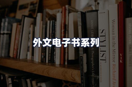外文电子书系列